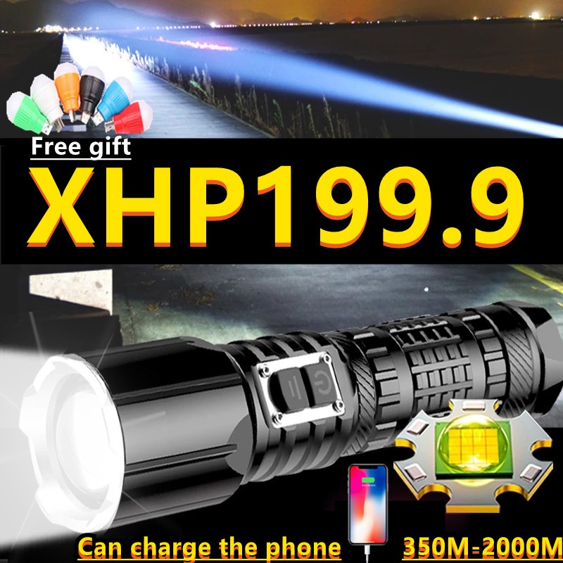 5000000LM   LED  XHP199 USB  ..